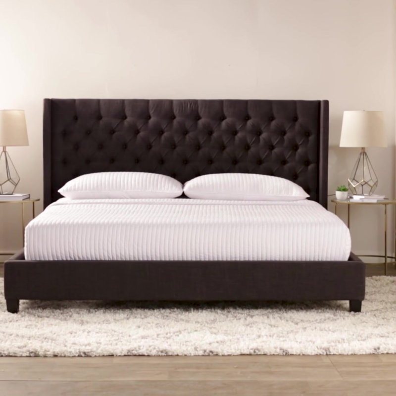 Crawley Upholstered Platform Bed & Reviews Birch Lane